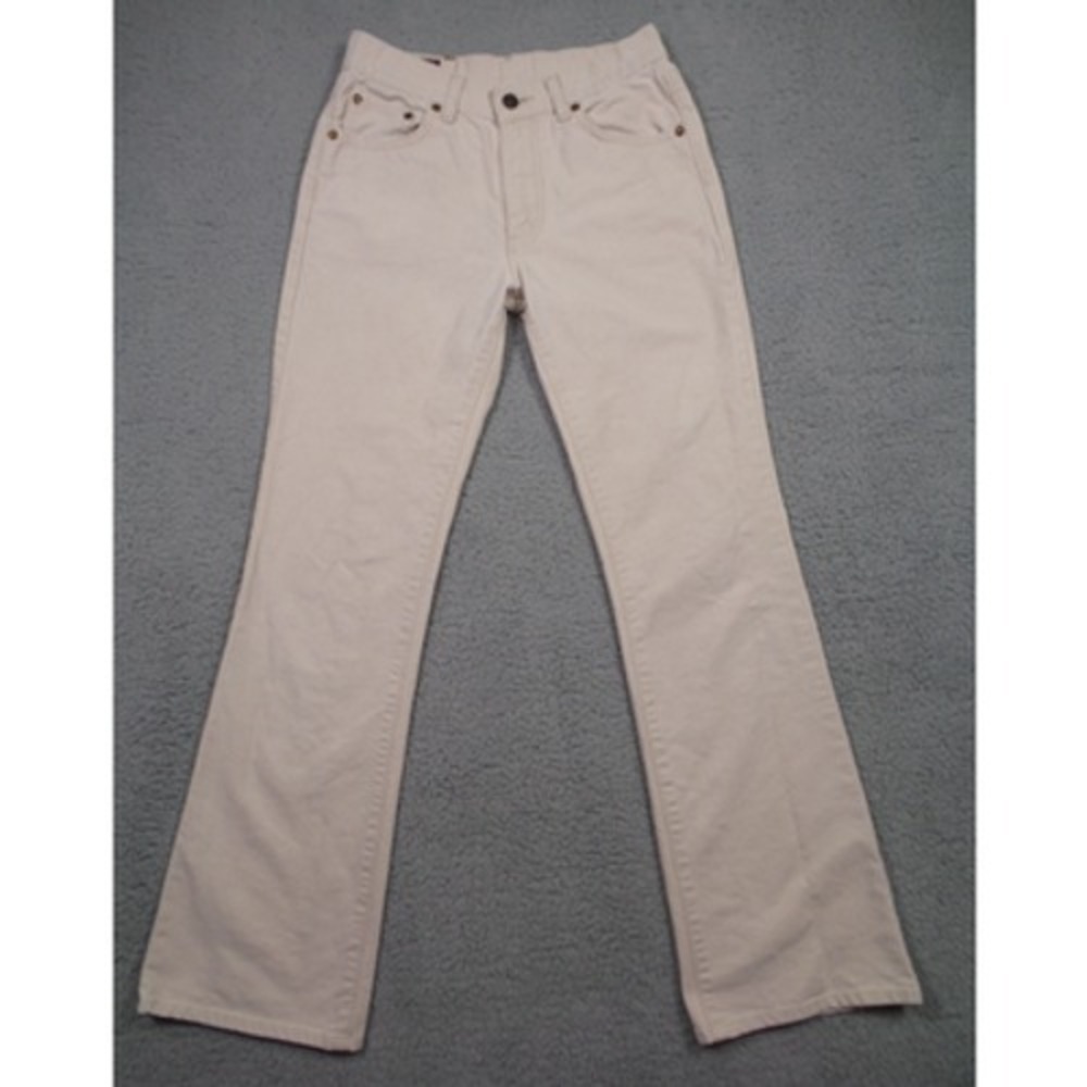 Edwin Jeans Womens Size 26 x 30 Beige‎ Denim 503 Regular Bootcut Mid Rise